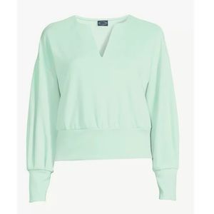NWT! green pullover sweatshirt